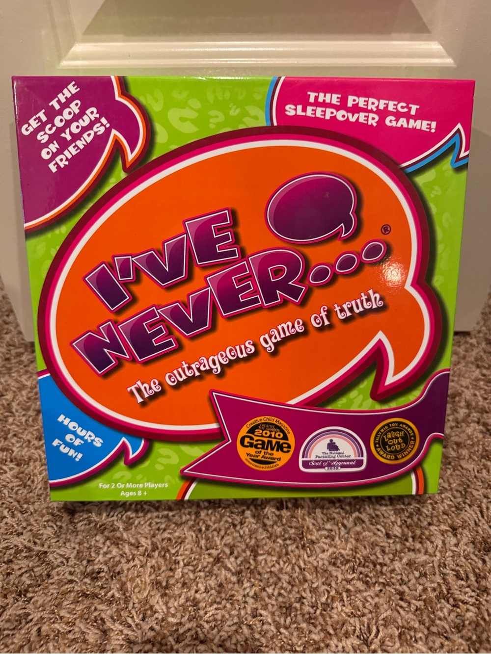 I'VE NEVER... Party Game - for kids